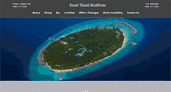 Desktop Screenshot of dusitthanimaldives.net