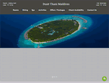 Tablet Screenshot of dusitthanimaldives.net